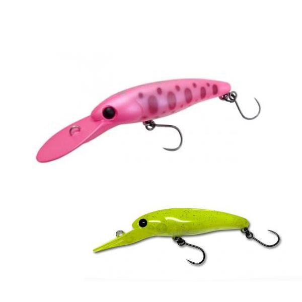 エリアトラウトルアー まとめ売り ザッカー ハンクルシャッド 月虫