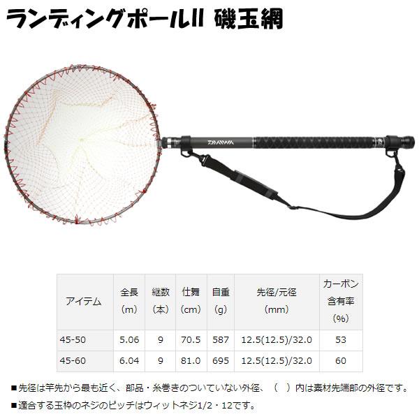 ダイワ ランディングポール2 磯玉網 45-60 (玉網) :4960652026192 ダイワ ランディングポール2 磯玉網 45-60 (玉網) :4960652026192