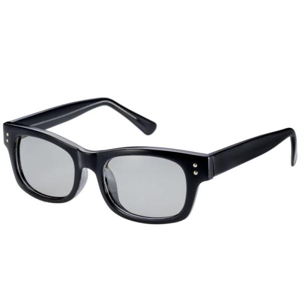 視泉堂 フォーモード FM-3A ブラック/CL×ライトスモーク (偏光サングラス 偏光グラス 釣り メンズ)■フレームカラー：ブラック/クリアー（クロエキス）■レンズカラー：ライトスモーク■反射防止ARコート■偏光度99%以上■UVカット...