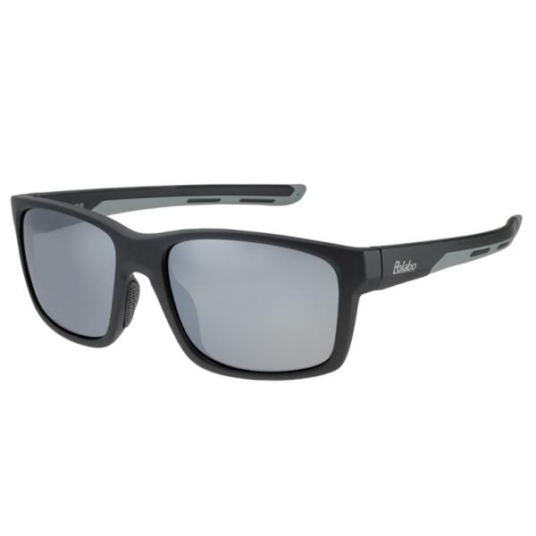 視泉堂 メトロシールド MS-5B マットブラック（ソフト）×グレー／クロームミラー (偏光サングラス 偏光グラス 釣り メンズ)■フレームカラー：マットブラック（ソフト）/グレー■レンズカラー：クロームミラー■偏光度99%以上■UVカット...