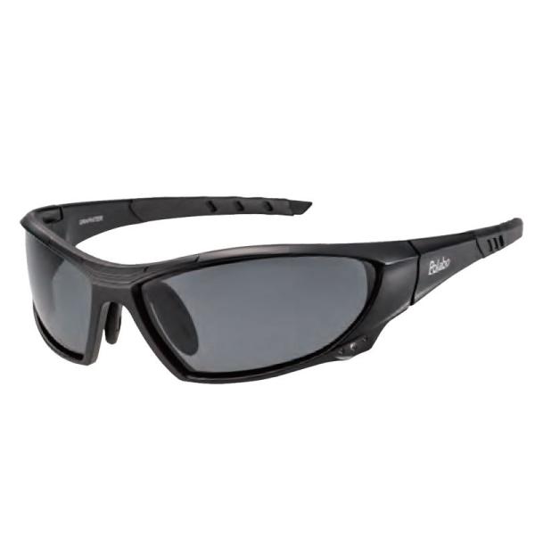 視泉堂 グラファイター クロムスタイル GFC-1A (偏光サングラス 偏光グラス 釣り メンズ)■フレームカラー：マットブラック■レンズカラー：スモーク■サイズ：耳かけ長さ125mm、鼻幅18mm■レンズサイズ（片目）：68mm■偏光度9...