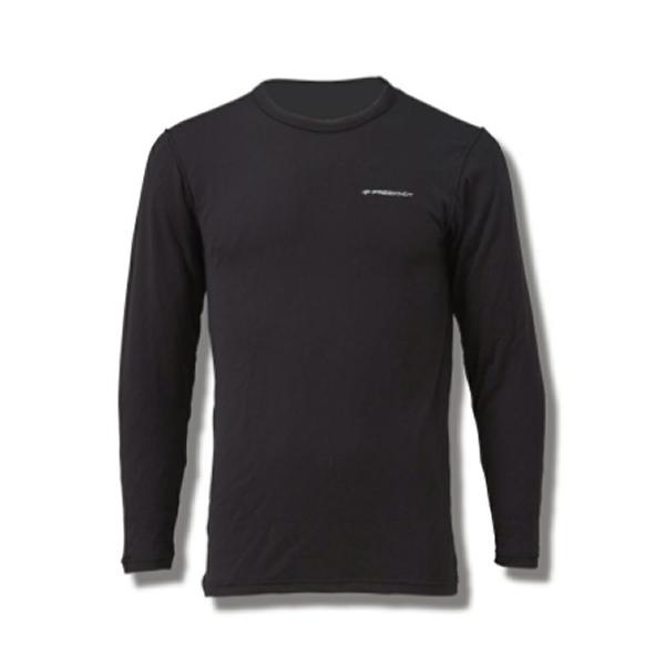 ハヤブサ レイヤーテックアンダーシャツ厚手 ブラック Y1658 (発熱肌着 ヒートインナー)■素材：ポリエステル100％■発売年：2022年≪ハヤブサ 発熱肌着 ヒートインナー≫