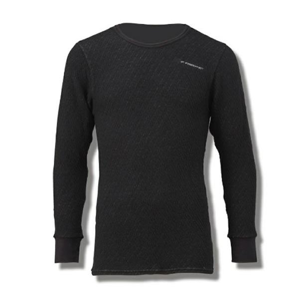 ハヤブサ レイヤーテック キルティング アンダーシャツ ソルファイバー ブラック Y1661 (発熱肌着 ヒートインナー) ハヤブサ レイヤーテック キルティング アンダーシャツ ソルファイバー