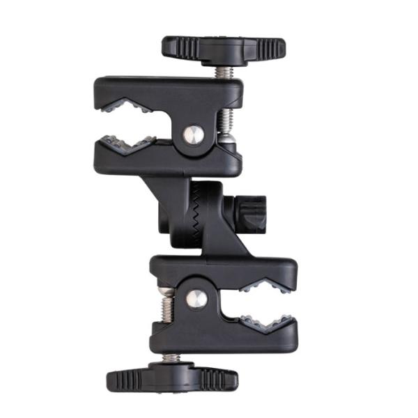 釣武者 どこでもオアシス F210 (パラソルホルダー)■適合パイプ径：10Φ〜27Φ■クラップ材質：GFRPネジ・ビス材質：ステンレス■自重：283g■仕舞寸法：H140mm≪釣武者 パラソルホルダー≫