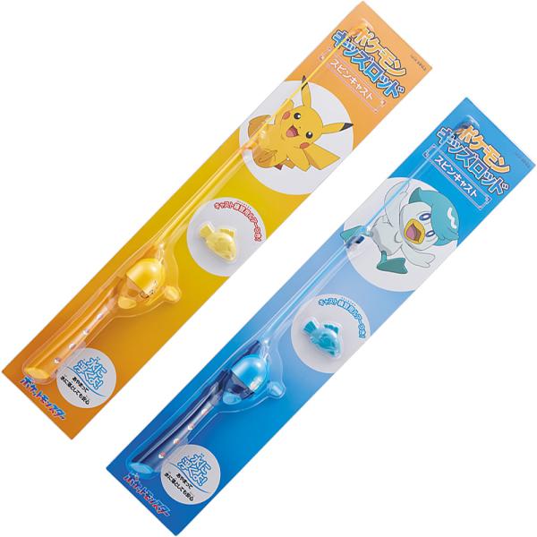 バレーヒル ポケモンキッズロッド スピンキャスト (釣りセット ロッド竿)■size：74cm/約185g※キャスト用シンカー付き（約27g）、ライン付き≪バレーヒル 釣りセット ロッド竿≫