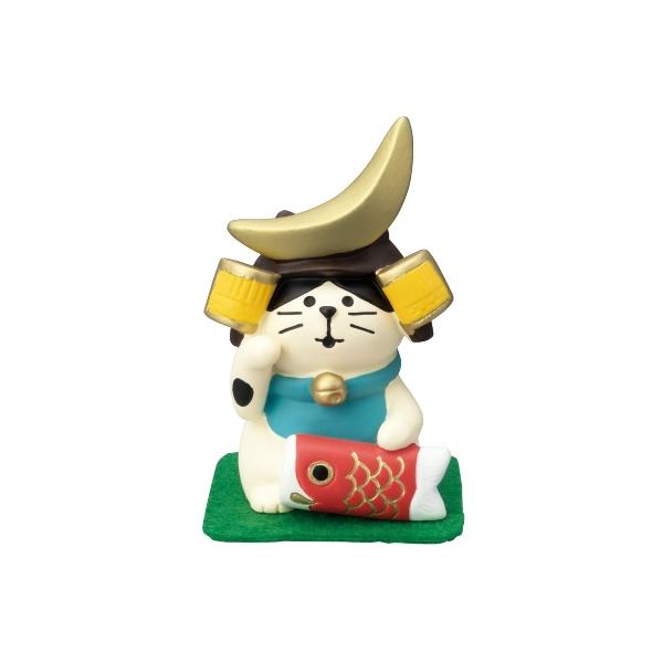 concombreタンタン♪端午のお祝い会。コンコンブルの招き猫たちが端午のお祝いにやってきました。頭にかぶった兜には「災厄から身を待ってくれるお守り」の意味があるそうです。ミニチュアマスコットの端午の招き猫 柏餅です。しっかりと福を招きつ...