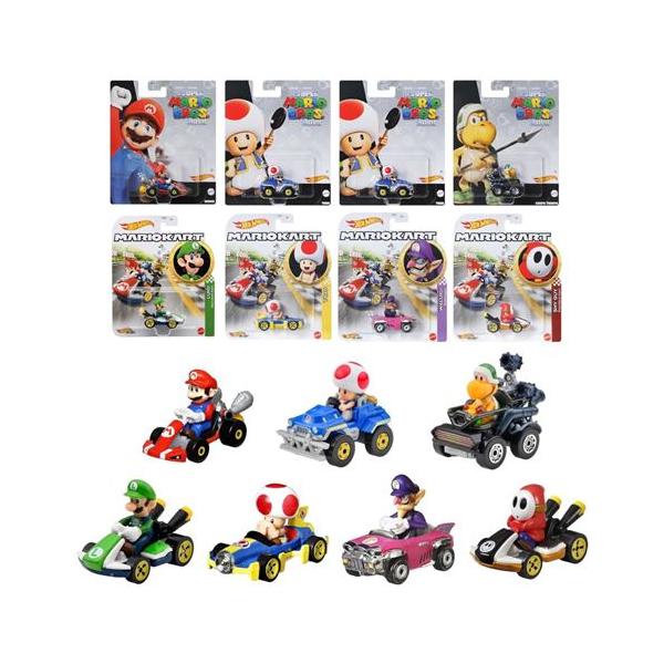 スーパーマリオ ホットウィール マリオカート ミニカー 8個 スーパーマリオ ホットウィール マリオカート ミニカー 8個