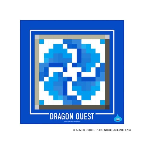 ドラクエグッズ ドラゴンクエスト ドットフィールドハンカチ たびのとびらに スライムが あらわれた！ / メール便対応可