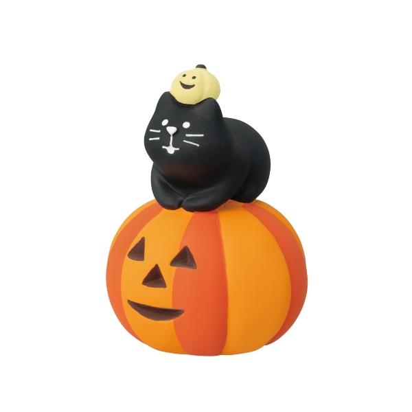 concombre コンコンブル かぼちゃでまったり猫 / ハッピーオバケナイト ハロウィン ミニチュア デコレ