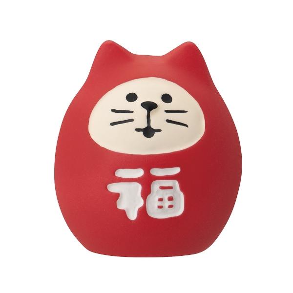 DECOLE（デコレ） concombre コンコンブル 豆福マスコット 福猫だるま