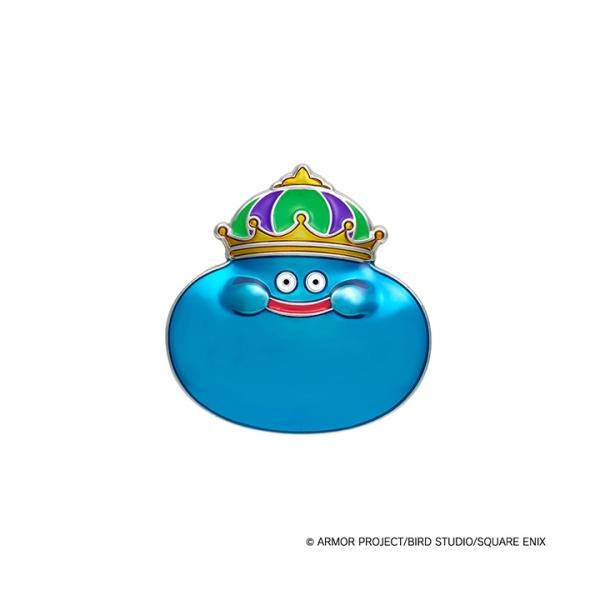 ドラゴンクエスト ピンズ キングスライム / ドラクエグッズ メール便