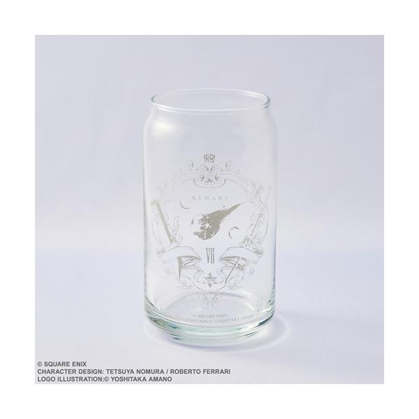 ファイナルファンタジーVII リバース 缶型グラス エンブレム / FF7 グッズ