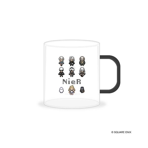 スクウェア・エニックス（SQUARE ENIX） NieR Series ガラスマグカップ