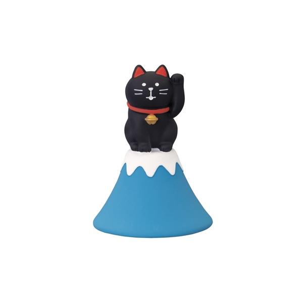 DECOLE（デコレ） concombre コンコンブル 富士山招き猫 黒猫 / 福物