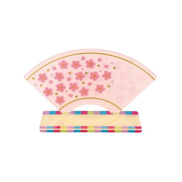 concombre コンコンブル 扇アクリルスタンド / にぎやかなごやかひなまつり デコレ メール便対応可