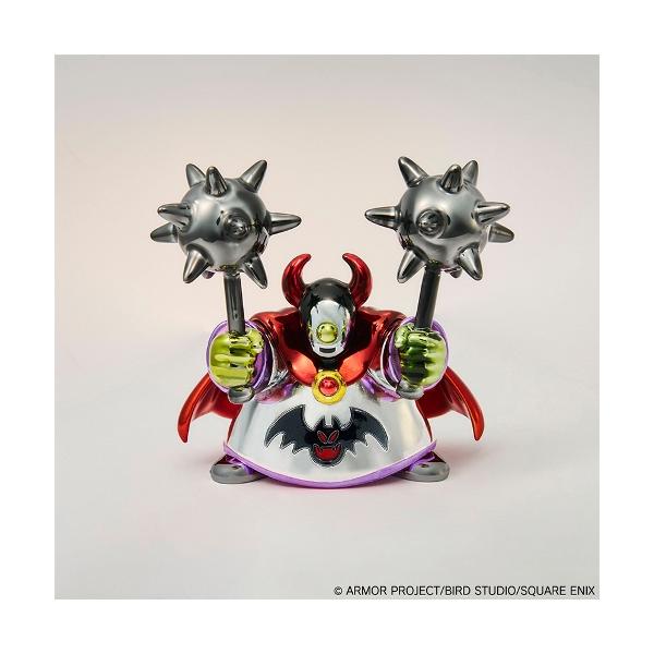 輝きと重量感のあるメタリックフィギュアシリーズ！大好評の「メタリックモンスターズギャラリー」から『あくましんかん』が登場！両手で武器持ち、冒険者を待ち構える姿を再現しました。ダイキャスト製により、ズッシリとした重量感と高級感あふれる輝きを放...