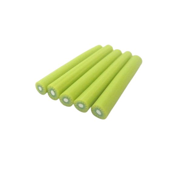 フルーツスライス棒 キウイ 直径約5mm ５本セット 単価28円 / 卸売 材料 スイーツデコパーツ メール便対応可