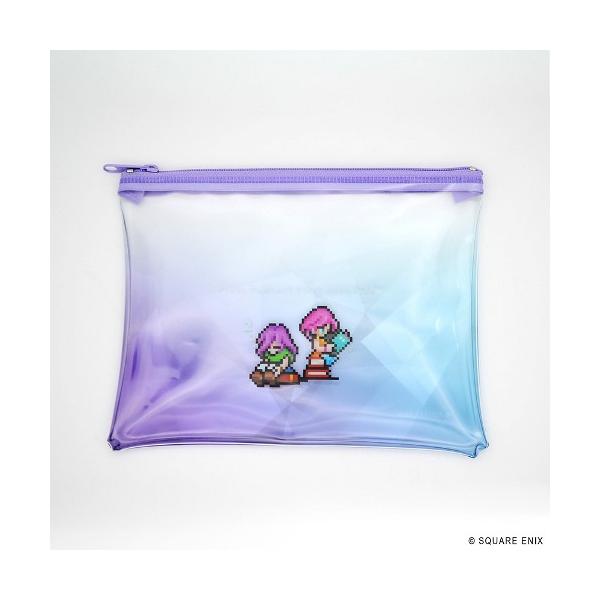 ファイナルファンタジー ピクセルリマスター Book Characters クリアポーチ レナ&amp;ファリス / FFグッズ メール便対応可