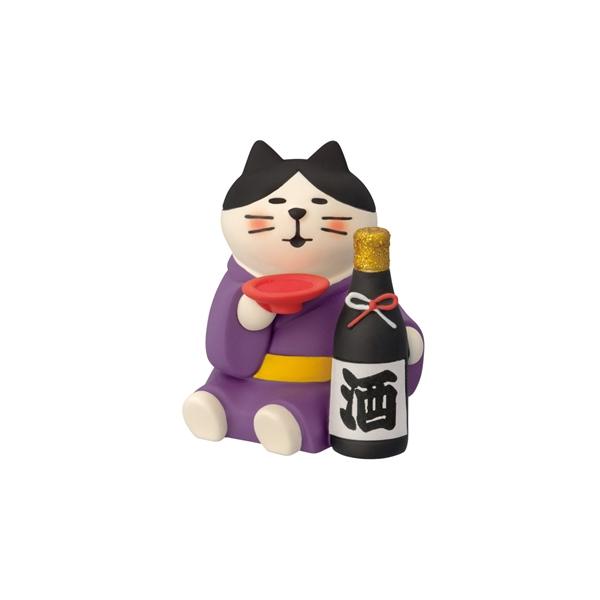 10/中予約 concombre コンコンブル 祝い酒猫 / 新春獅子舞忍者ショー デコレ