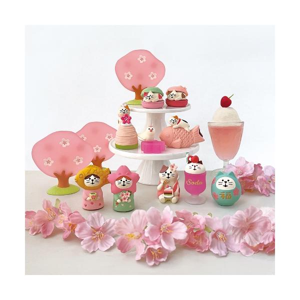 1/上予約 全種コンプリートセット10％オフ concombre コンコンブル 春のうららの桜スイーツ 全11種