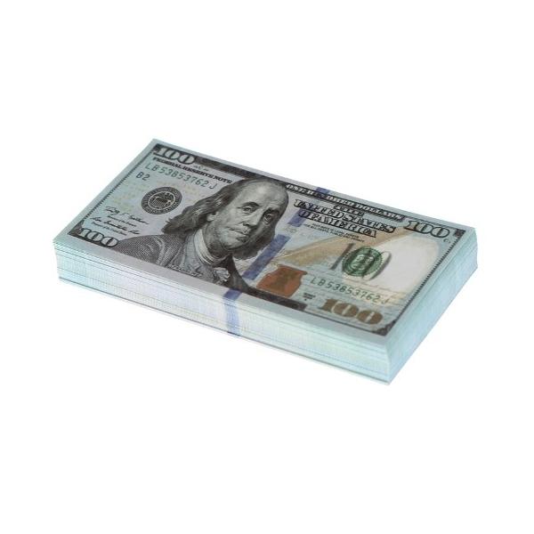 ミニチュア100ドル札100枚セット /メール便対応可/100万ドル/100