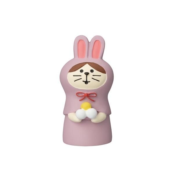 DECOLE（デコレ） concombre コンコンブル ねこずきん お月見うさぎ 紫