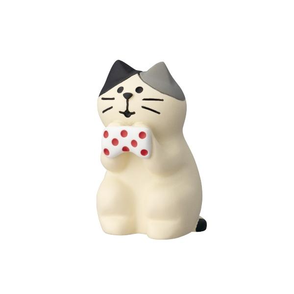 DECOLE（デコレ） concombre コンコンブル ゴシゴシ猫 白黒 /メール便