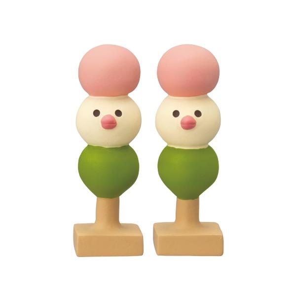 DECOLE（デコレ） concombre コンコンブル 文鳥だんごぼんぼり2個