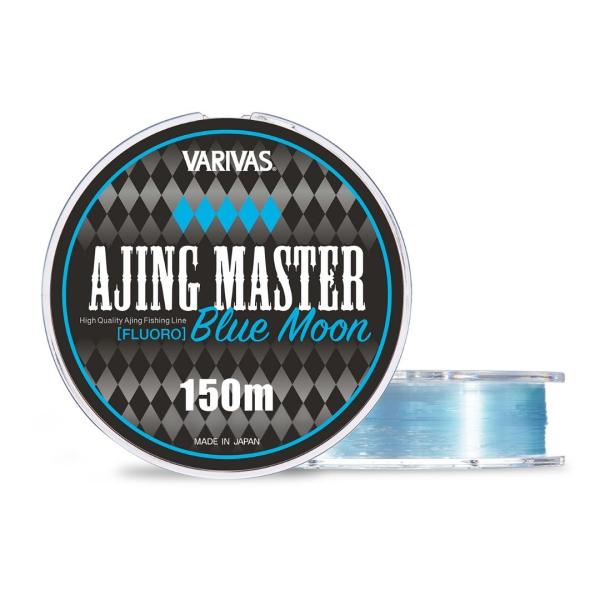 他サイト： アジングマスター ［フロロカーボン］ ブルームーン 150m 3LB(0.8号) ブルームーン VARIVAS（バリバス） 爆買の商品画像
