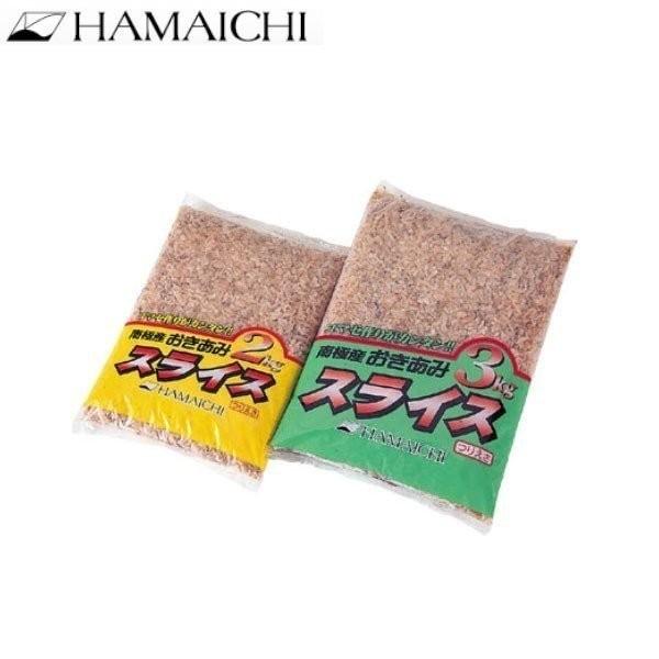 浜市 オキアミスライス　3kg　サビキ釣りに最適な釣りエサ 浜市のオキアミ