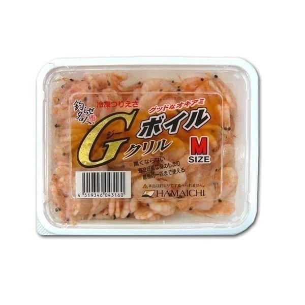 浜市 Gクリル ボイル Mサイズ オキアミ 刺し餌 エサ 釣りエサ 浜市 Gクリル ボイル Mサイズ オキアミ 刺し餌 エサ 釣りエサ