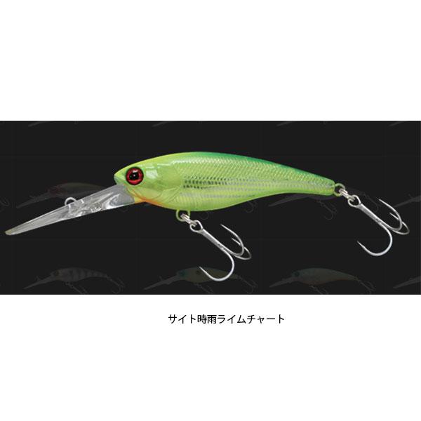 ジャッカル JACKALL（ジャッカル） ソウルシャッド58SP サイト時雨ライムチャート