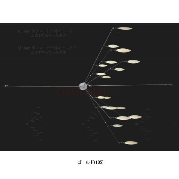 JACKALL（ジャッカル） ラスターブレード゛185 ゴールド 爆買