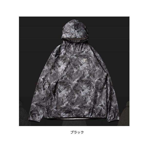 ジャッカル ハイドライ サマーフーディ プルオーバー ブラック Mサイズ