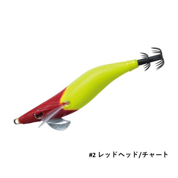 スピードメタル エギドロッパー 2.5号 #2 レッドヘッド/チャート