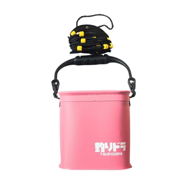 釣りドラ EVA活かし水汲みバケツ #18cm #ピンク 爆買 : フィッシング