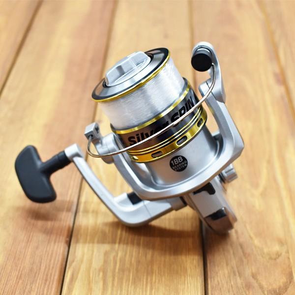 ブルーマーレ シルバースピン 4000 ナイロン3号-200m付き サビキ釣り