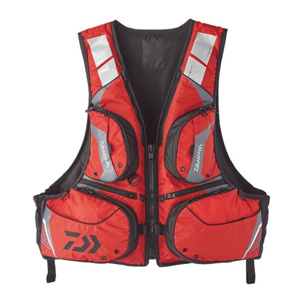 マルキュー　フローティングベストLサイズ マルキュー（MARUKYU） PFD03 L2 ブラック レッド S-M L-LL