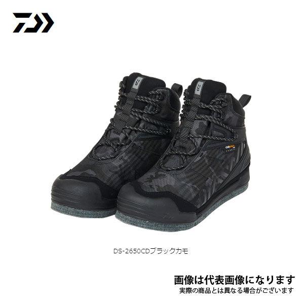 DAIWA（ダイワ） フィッシングシューズ ブラックカモ DS-2650CD 27.0cm