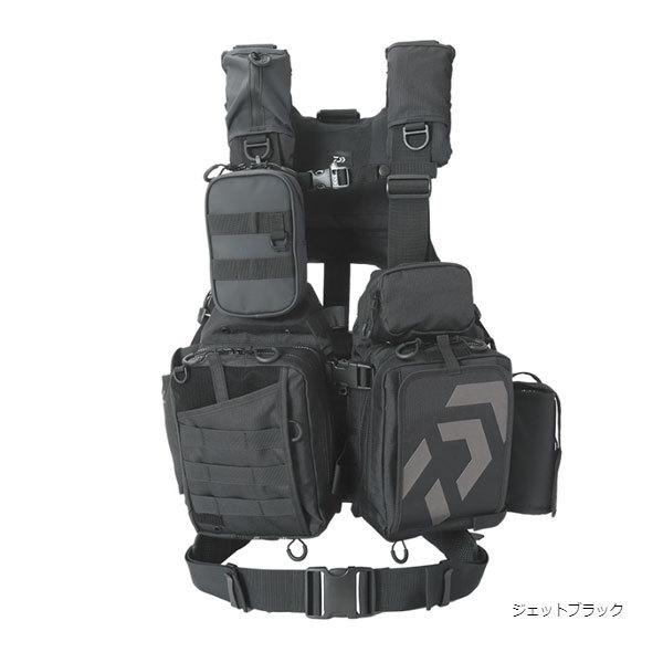 ダイワ ベンチクールゲームベストV DF-6122 ジェットブラック