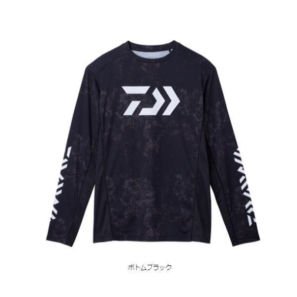 ダイワ DE-3823 ロングスリーブゲームシャツ ボトムイエロー M | 釣具