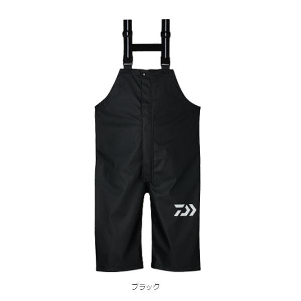 ダイワ PUオーシャンハーフサロペット DR-6323P ブラック Mサイズ 2023