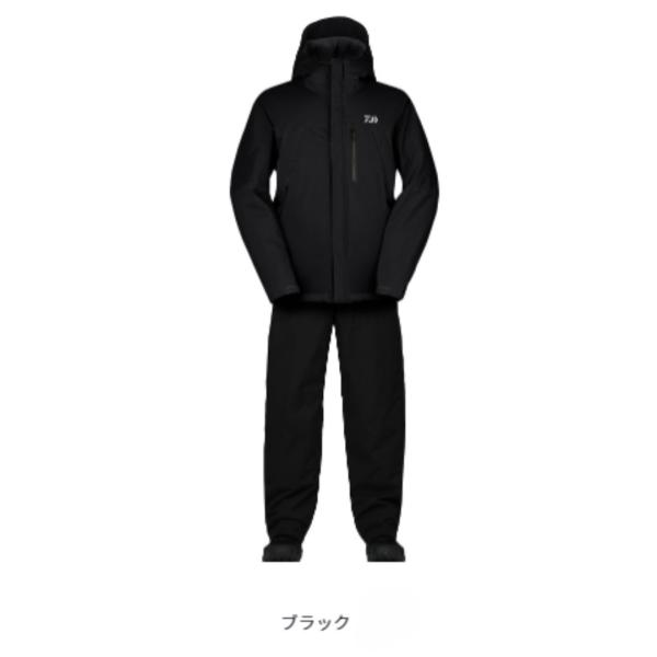 ダイワ DW-3523 レインマックス ウィンタースーツ ブラック #Lサイズ