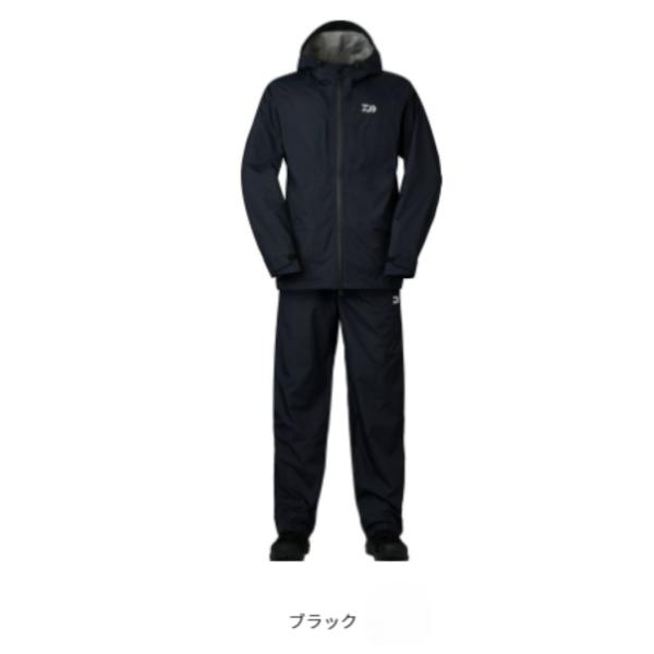 ⭐︎人気モデル⭐︎ダイワ レインマックス レインスーツ DR-3304 ウィメンズM ダイワ DR-3324 レインマックス コンパクトレインスーツ ブラック #L