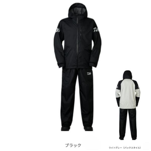 ダイワ DR-3224 レインマックス シールドレインスーツ ブラック #XL