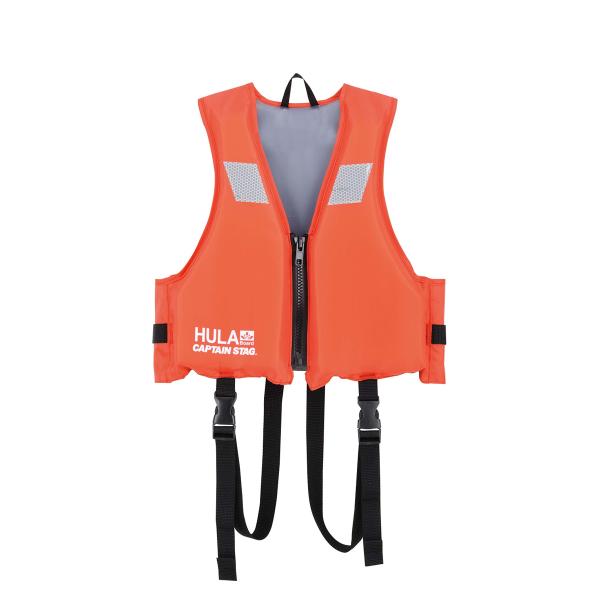キャプテンスタッグ HULA フローティングベスト　子供用　レッド US-3012