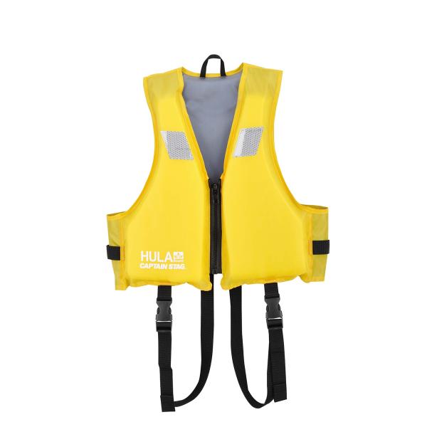キャプテンスタッグ HULA フローティングベスト　子供用　イエロー US-3013