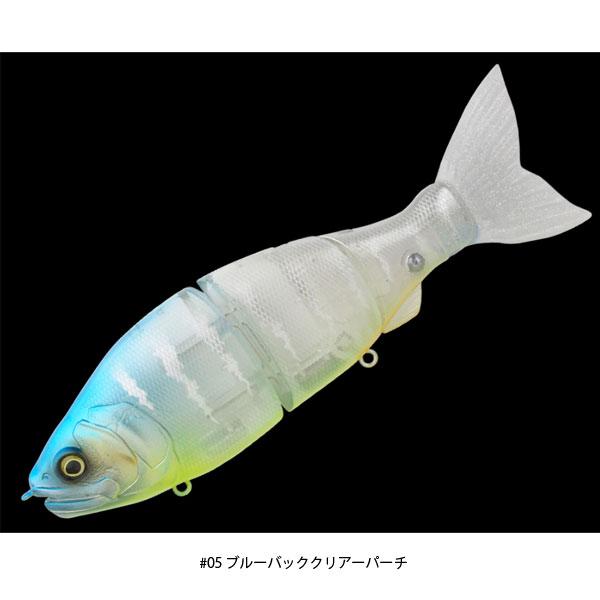 GAN CRAFT - GAN CRAFT/ガンクラフト JOINTED CLAW RATCHET 184F ジョインテッド クローラチェット184F /カラー：#05ブルーバッククリアーパーチ【84888-007】 GAN CRAFT ガンクラフト ルアー 鮎邪 ジョインテッドクロー