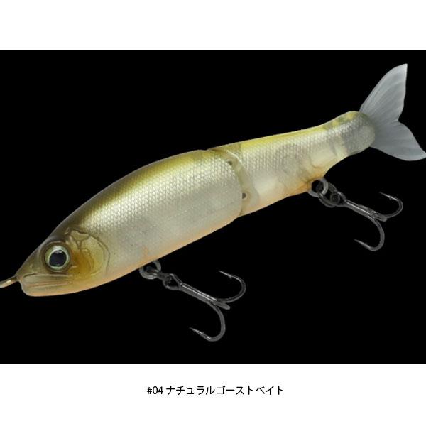 【新品未使用品】ガンクラフトジョイクロ70F／S ２タイプ4セット ガンクラフト ジョインテッドクロー70F #04 ナチュラルゴーストベイト