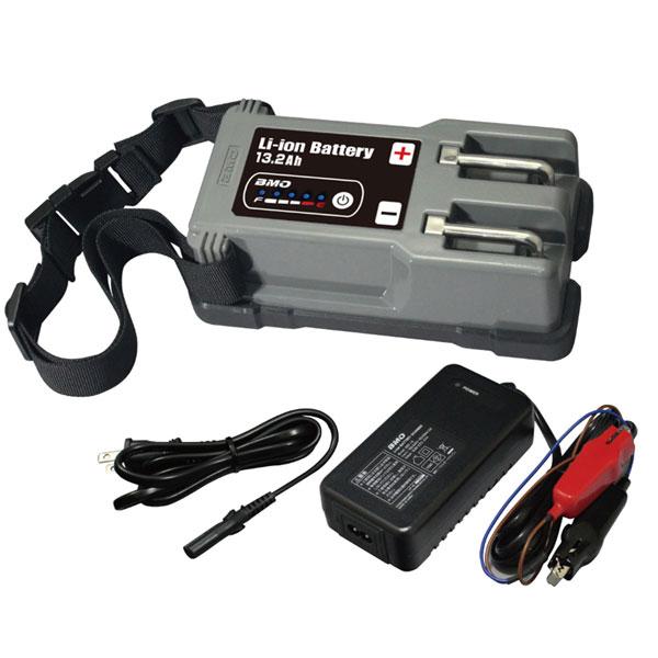 BMO リチウムイオンバッテリー 14.4V13.2Ah(チャージャーセット) 電動  